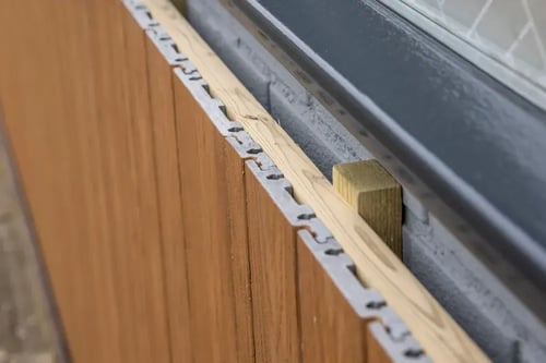 Detail foto van Kerama Forest gevelbekleding