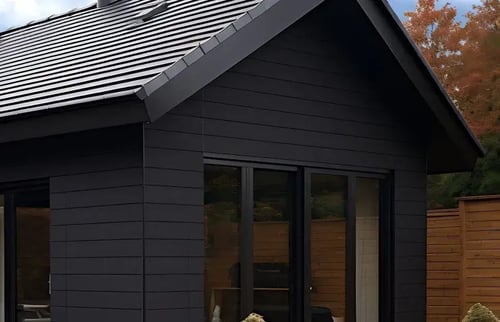 Kerama Aura kunststof gevelbekleding close up van de gevel