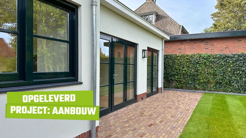 Aanbouw in Huizen