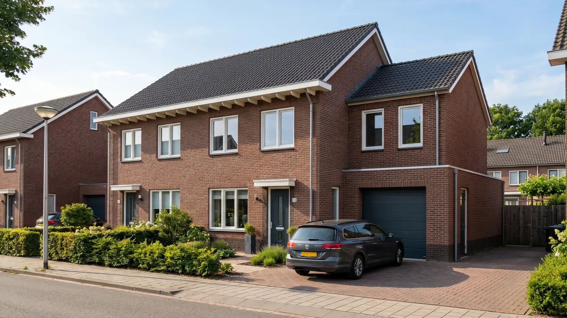 Dakopbouw op garage