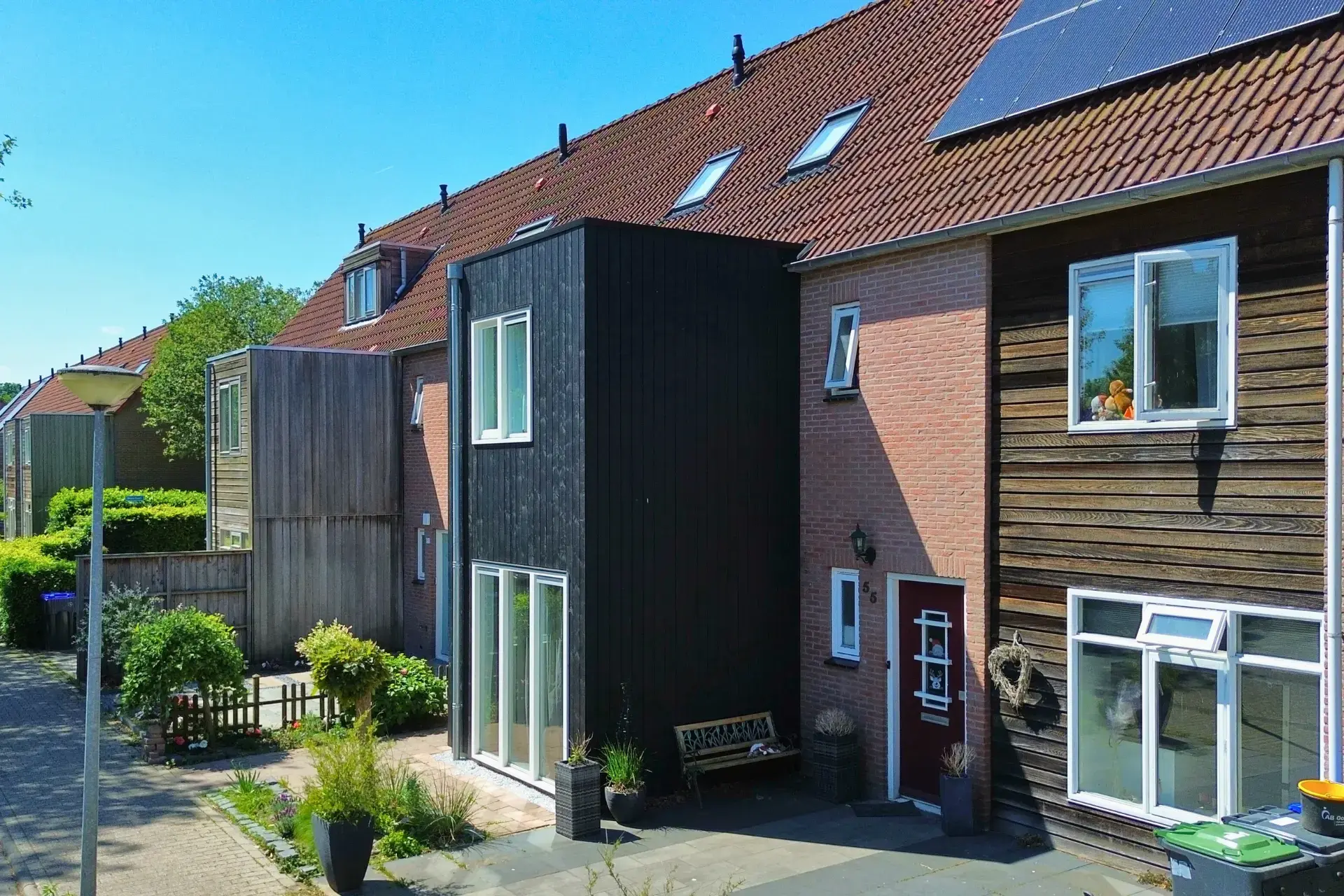 Dubbele uitbouw in meppel