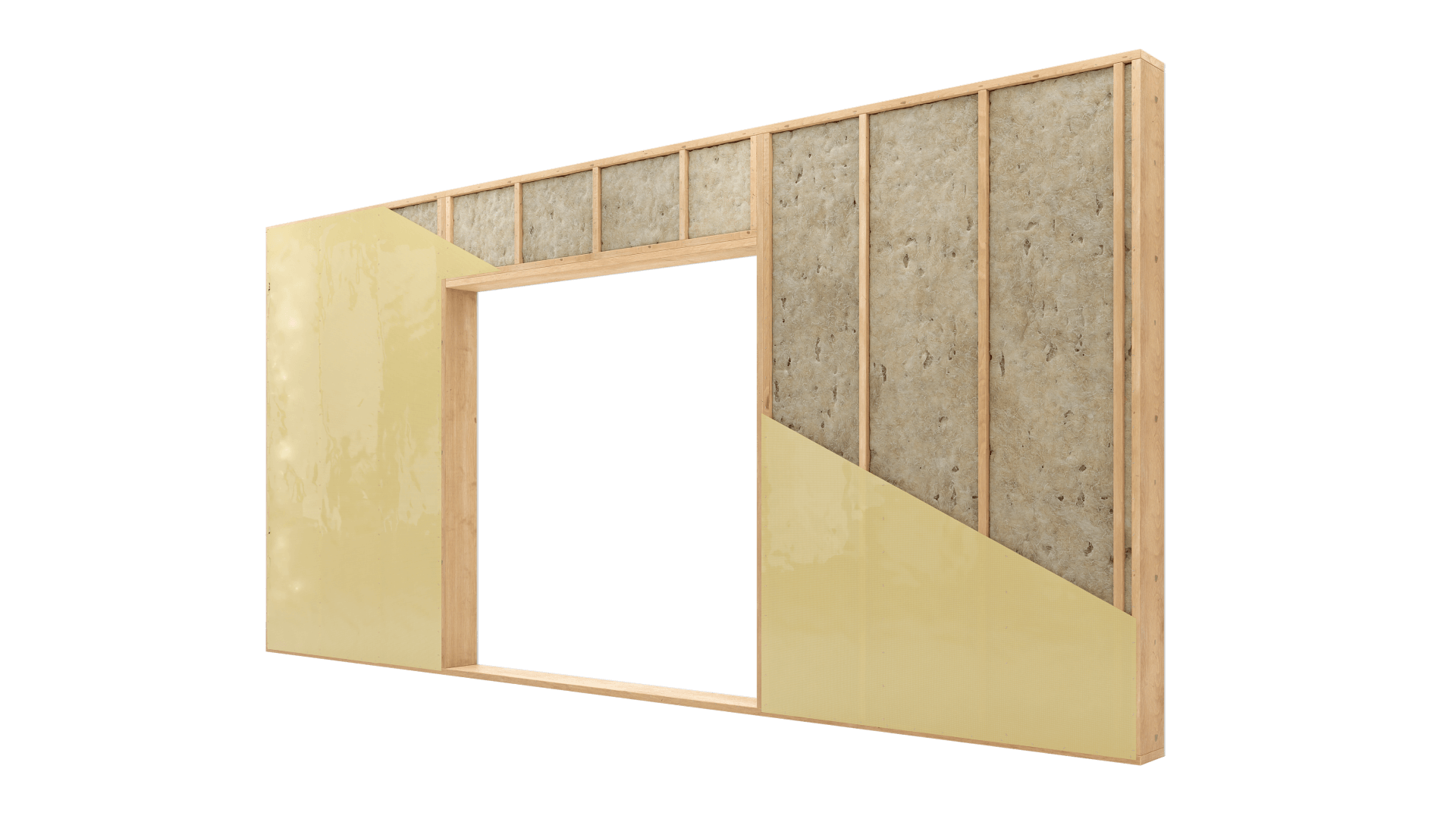 HSB wand met (tuin)deur _ schuifpui sparing-1