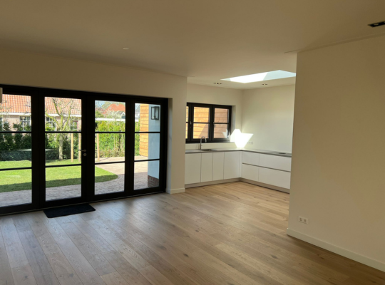 Interieur aanbouw