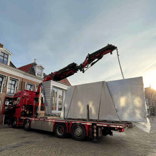 Levering van prefab