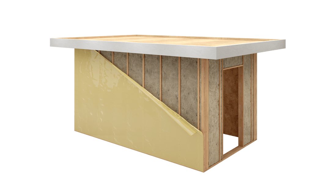 Mantelzorgwoning met plat dak
