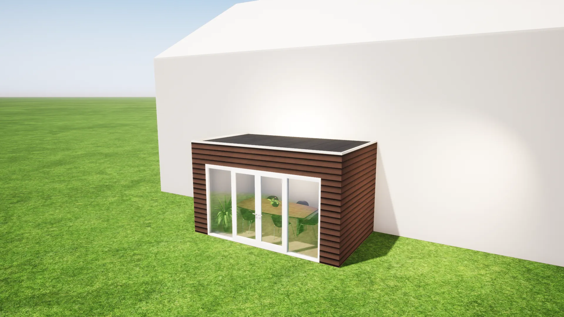 prefab aanbouw 10 m2