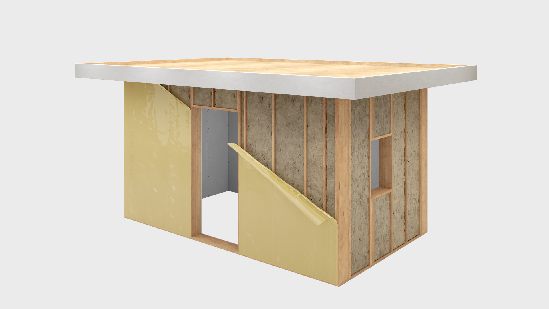 Prefab bungalow