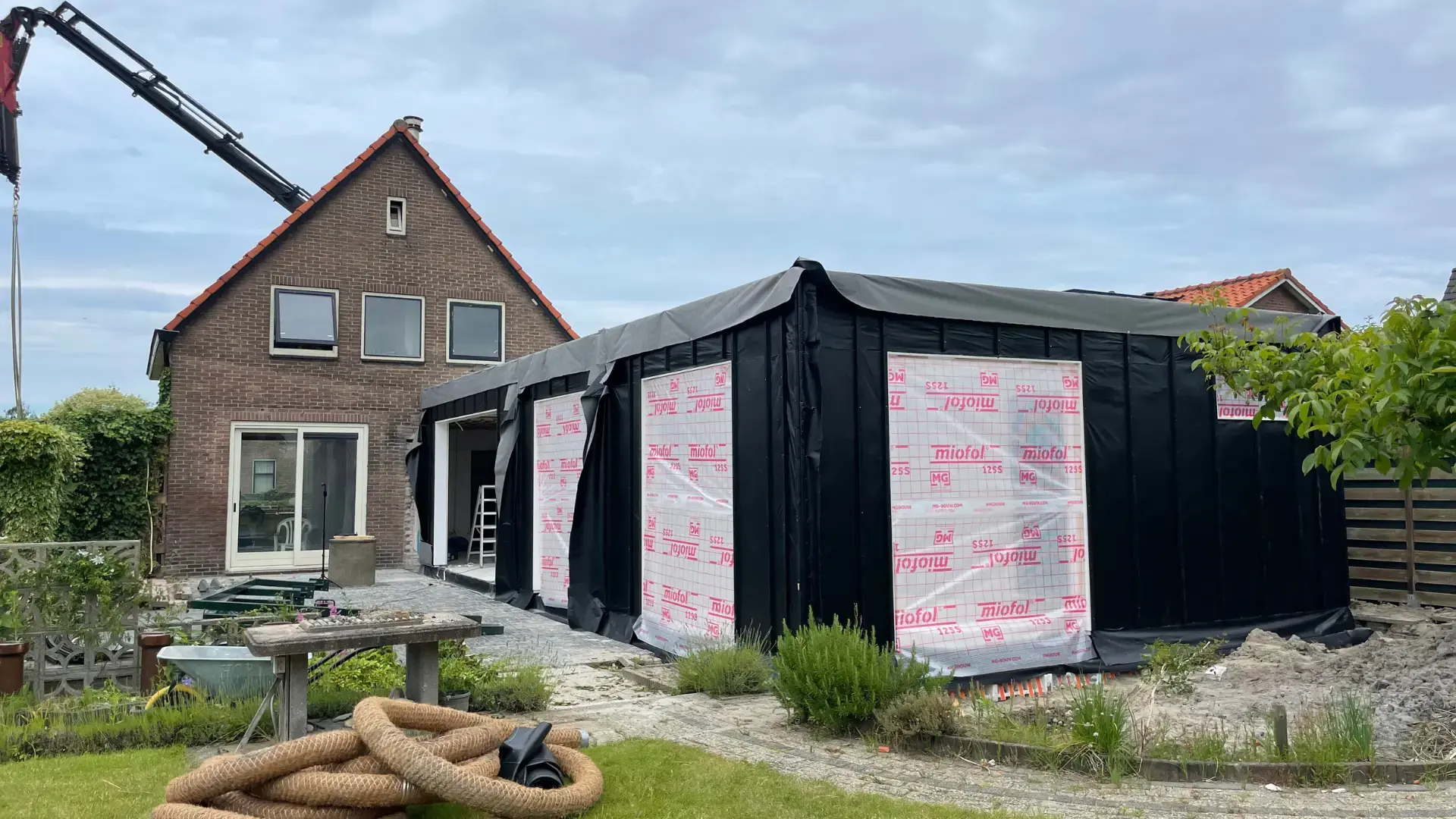Uitbouw in Oostvoorne
