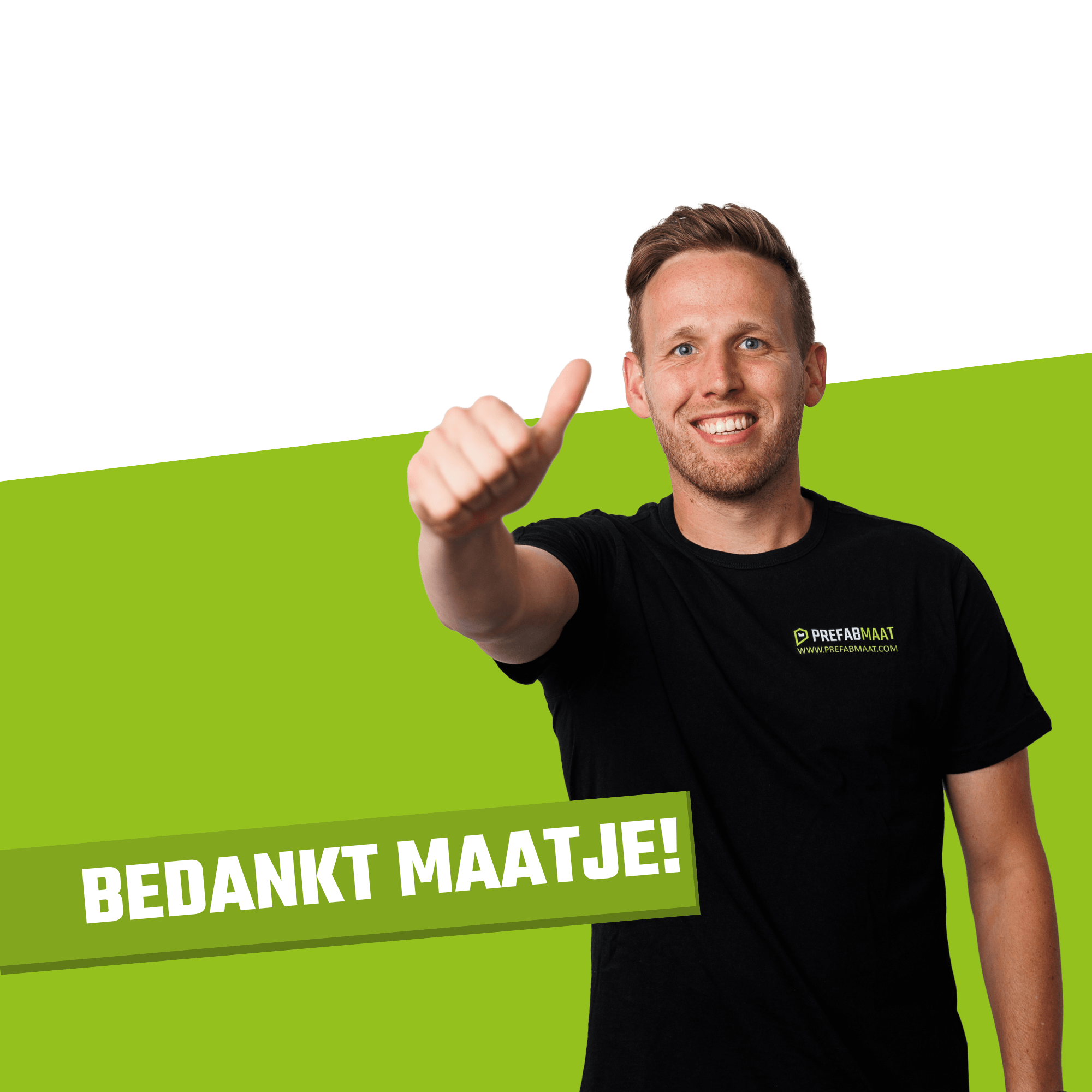 Bedankt Maatje Niek